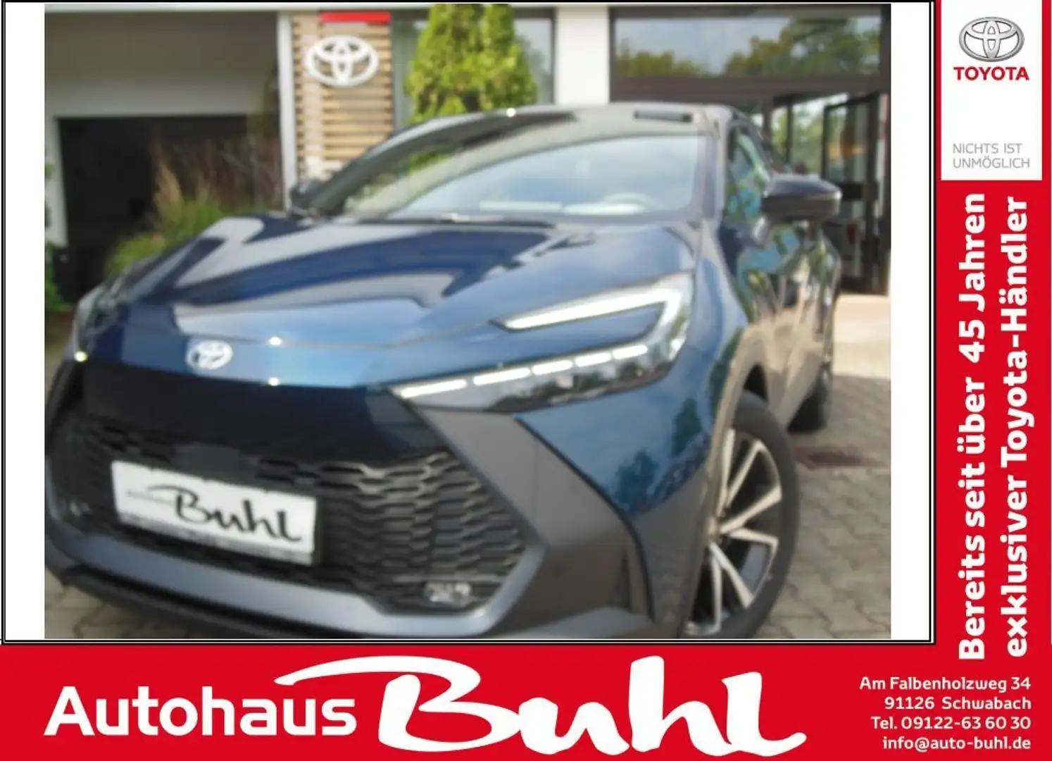 Toyota C-HR 1.8 Hybrid Teamplayer * m. Technik Paket Grün - 1