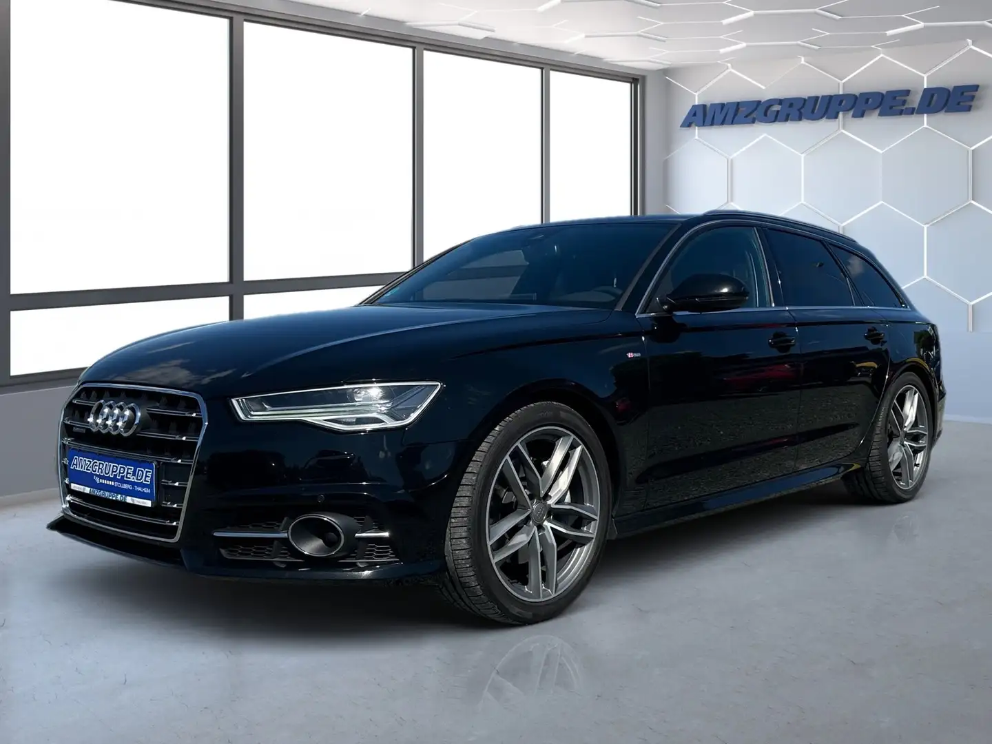 Audi A6 Avant 3.0TDI quattro S-Line+Luftfahrwerk+LED Černá - 1
