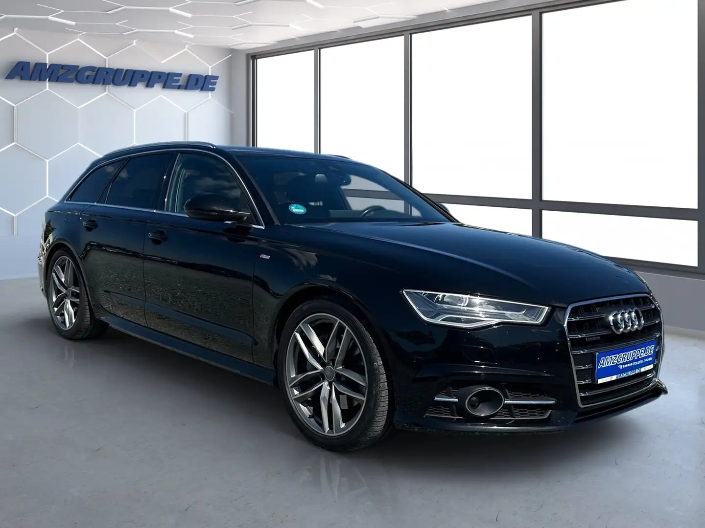 Audi A6 Avant 3.0TDI quattro S-Line+Luftfahrwerk+LED Noir - 2