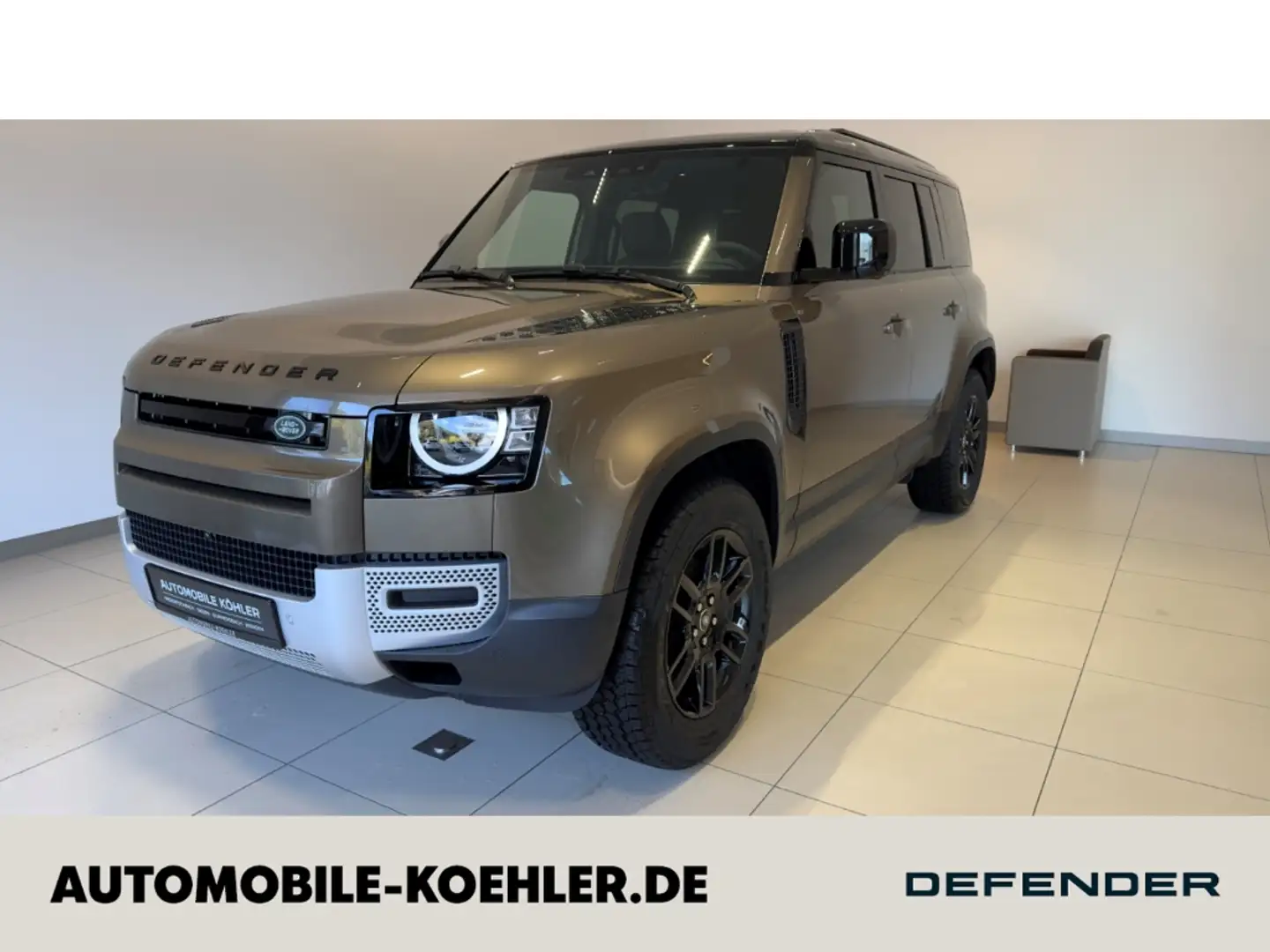 Land Rover Defender 110 D250 S LUFTFEDER WKP AHK BLACK-PACK Bruin - 1