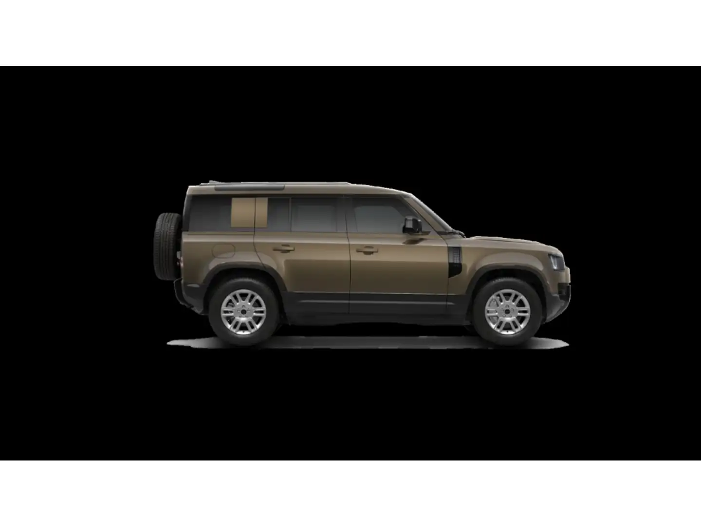 Land Rover Defender 110 D250 S LUFTFEDER WKP AHK BLACK-PACK Braun - 2