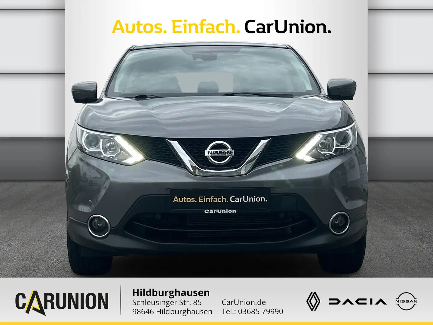 Nissan Qashqai 360 1.2 DIG-T NAVI + Sitzheizung Gris - 2