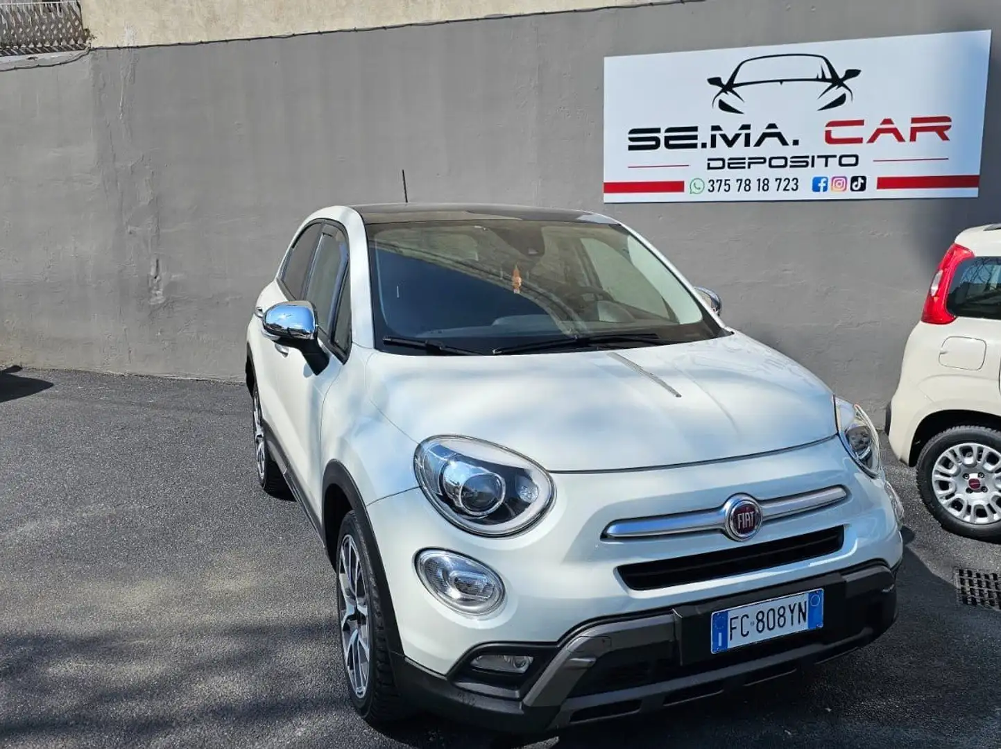 Fiat 500X 500X 2.0 mjt Cross Plus 4x4 140cv auto Bianco - 2