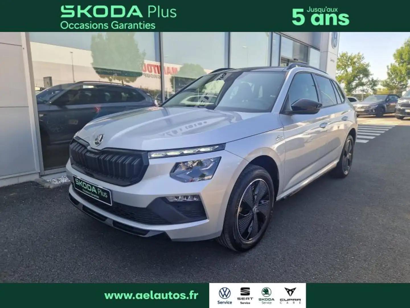 Skoda Kamiq 1.5 TSI Evo 2 150ch ACT Monte Carlo DSG7 Gris - 1