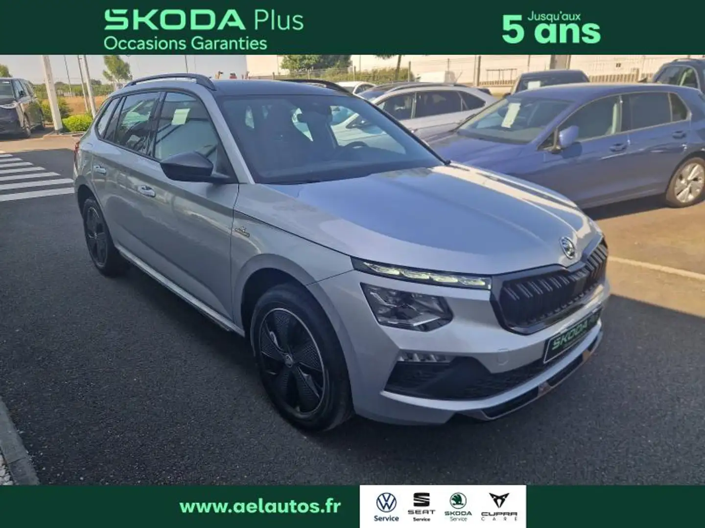 Skoda Kamiq 1.5 TSI Evo 2 150ch ACT Monte Carlo DSG7 Gris - 2
