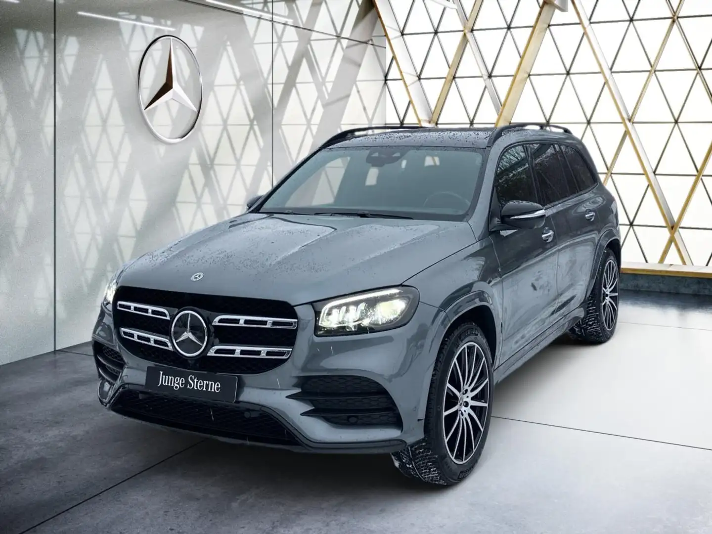 Mercedes-Benz GLS 400 d 4MATIC AMG Pano*AHK*360°HUD*StdHz*Burm Gris - 1