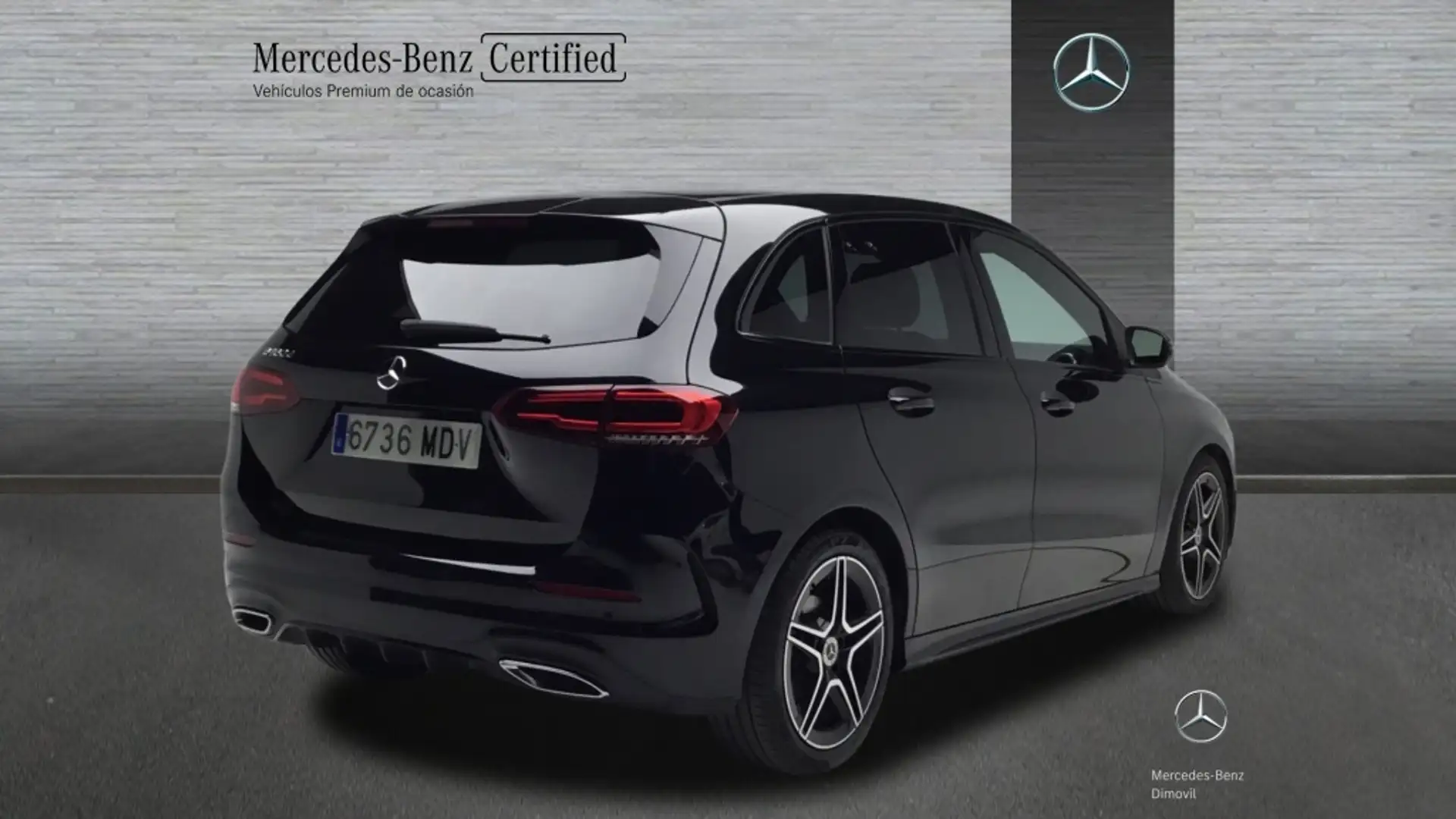 Mercedes-Benz B 180 B-CLASS D AMG LINE Negro - 2