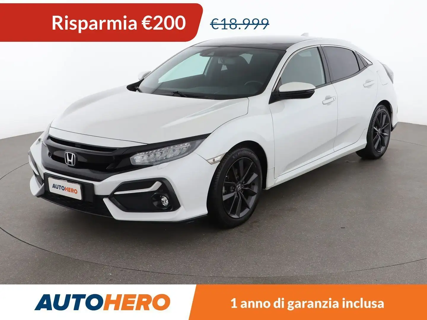 Honda Civic 1.0 VTEC Executive Bianco - 1