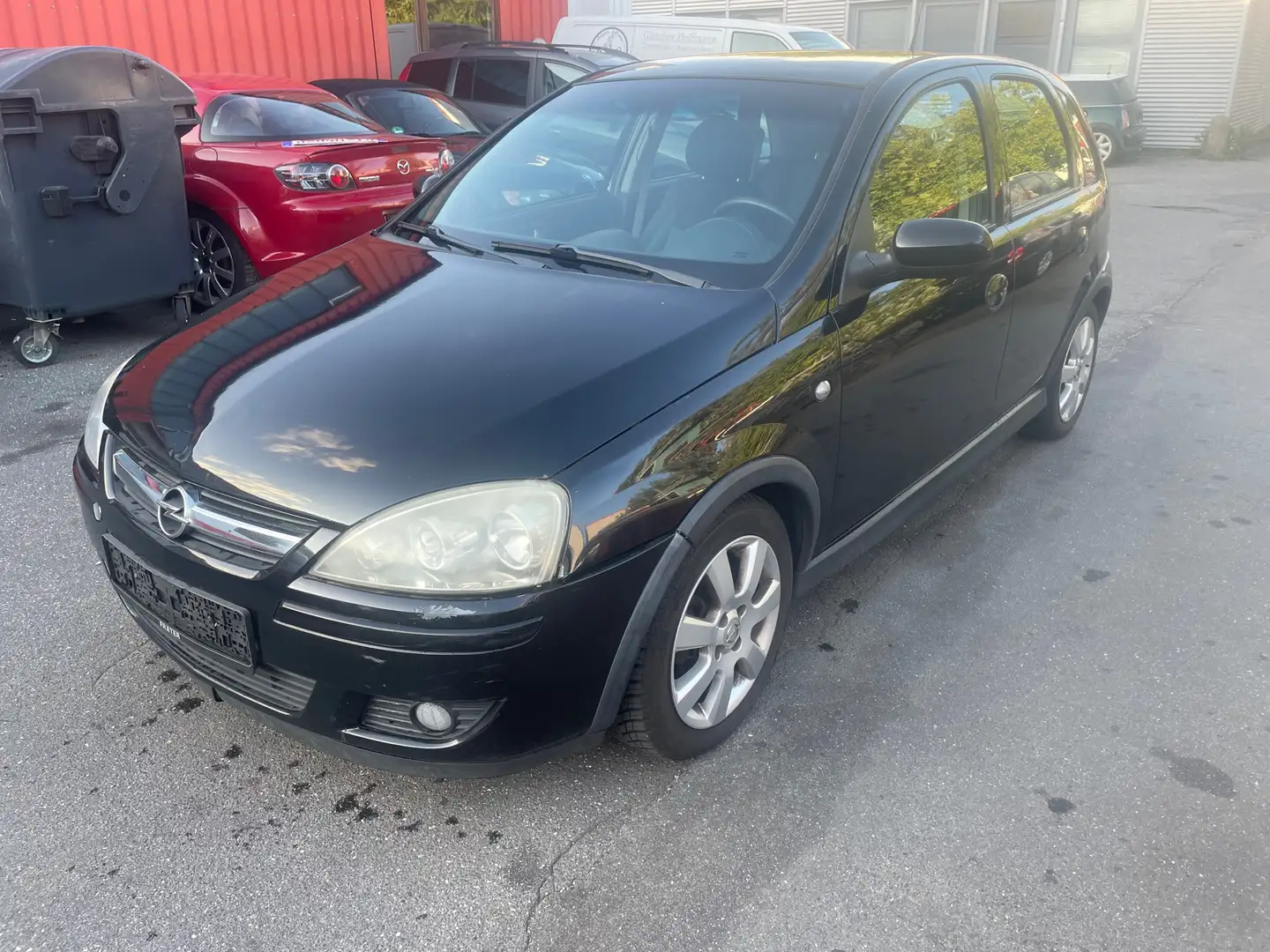 Opel Corsa 1.2 16V Klima Schwarz - 2
