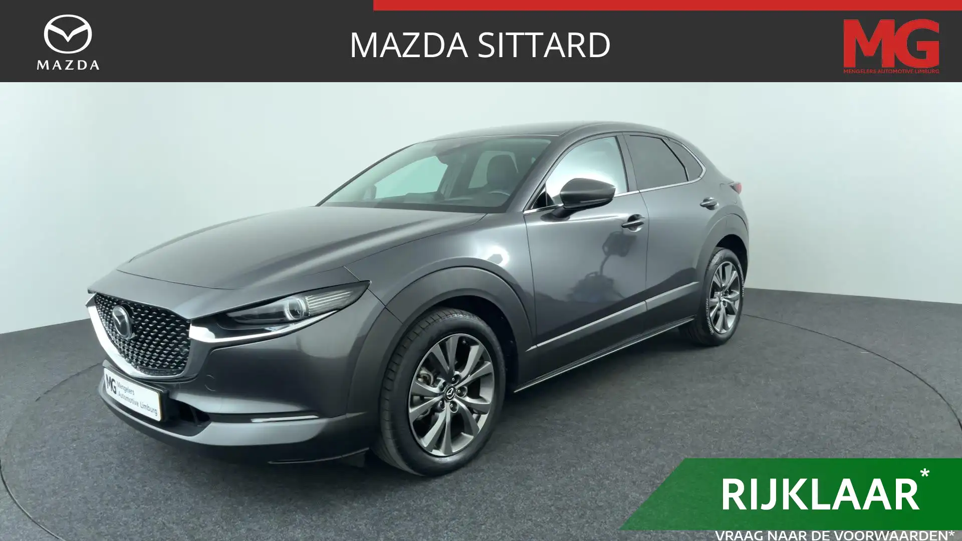 Mazda CX-30 2.0 e-SkyActiv-X M Hybrid Luxury | Rijklaar | Voll Grijs - 1
