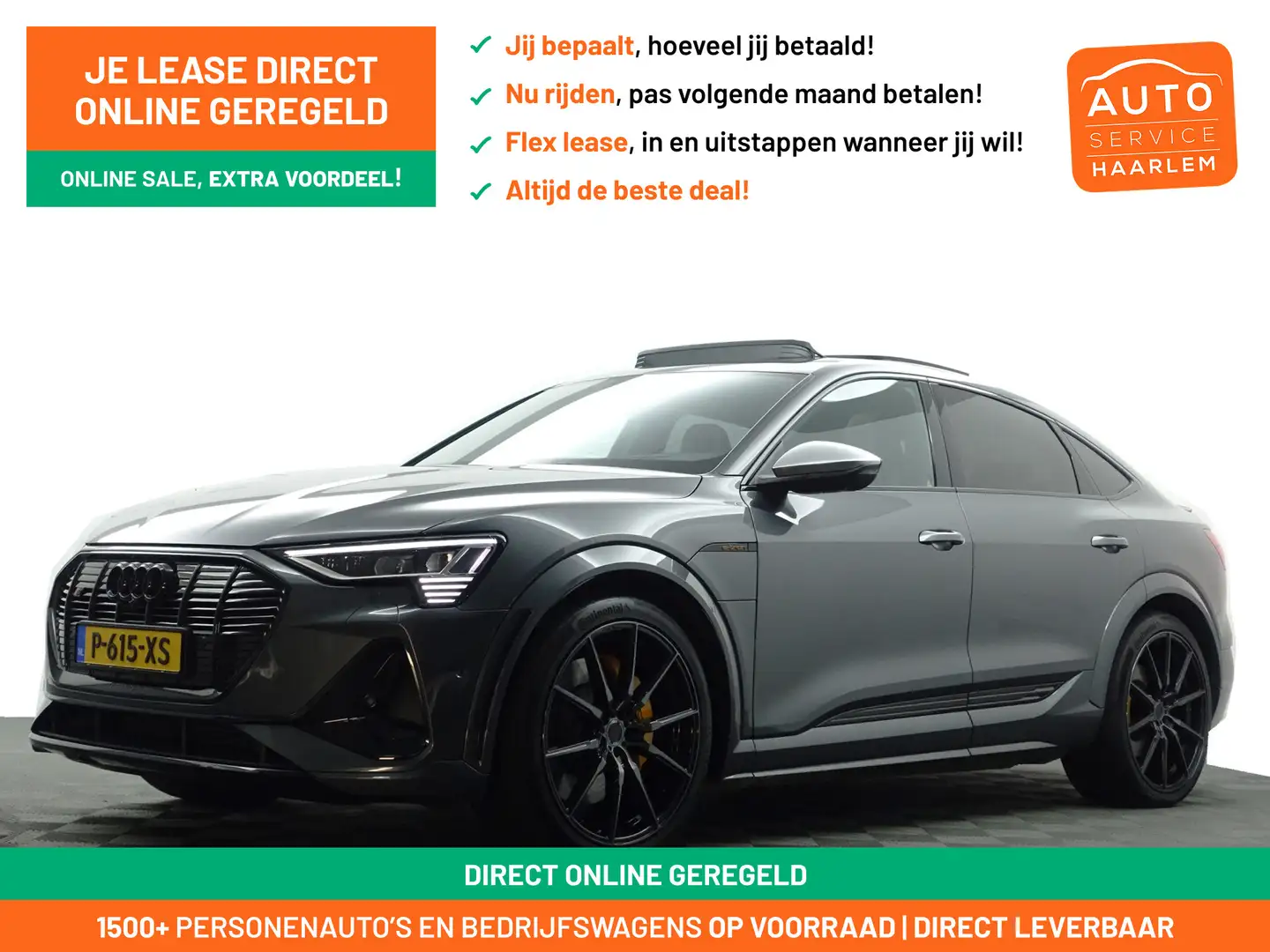 Audi e-tron Sportback S quattro 95 kWh Competition- Adaptive A Gris - 1