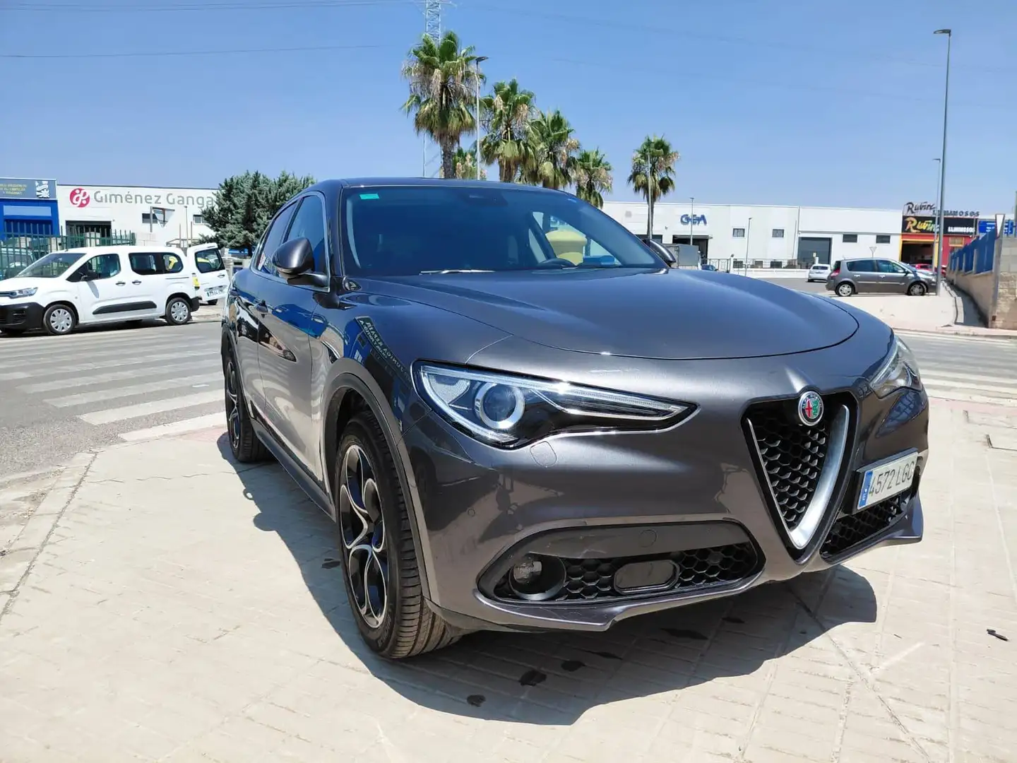Alfa Romeo Stelvio Stelvio 2.2 Veloce Q4 210 Aut. Veloce Gris - 1