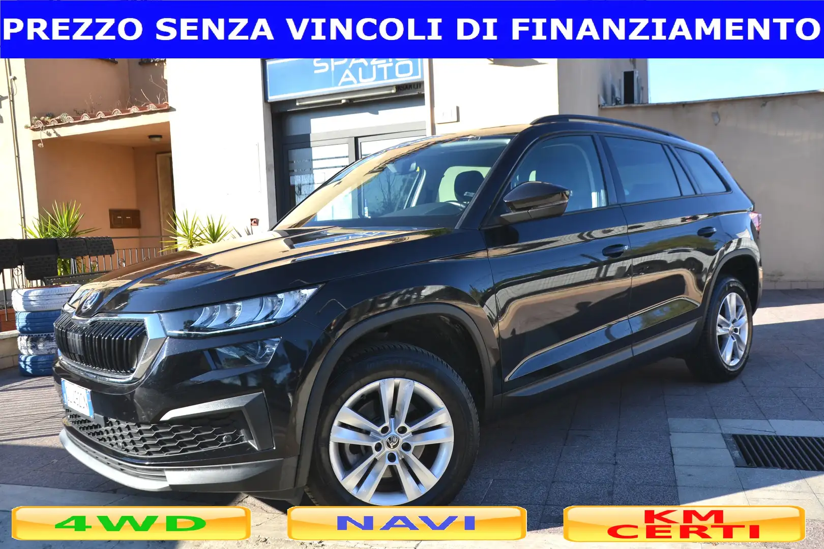 Skoda Kodiaq 2.0 TDI 150CV 4X4 AUTO.+FULL LED+NAVI+RCAM+CRUISE+ Nero - 2