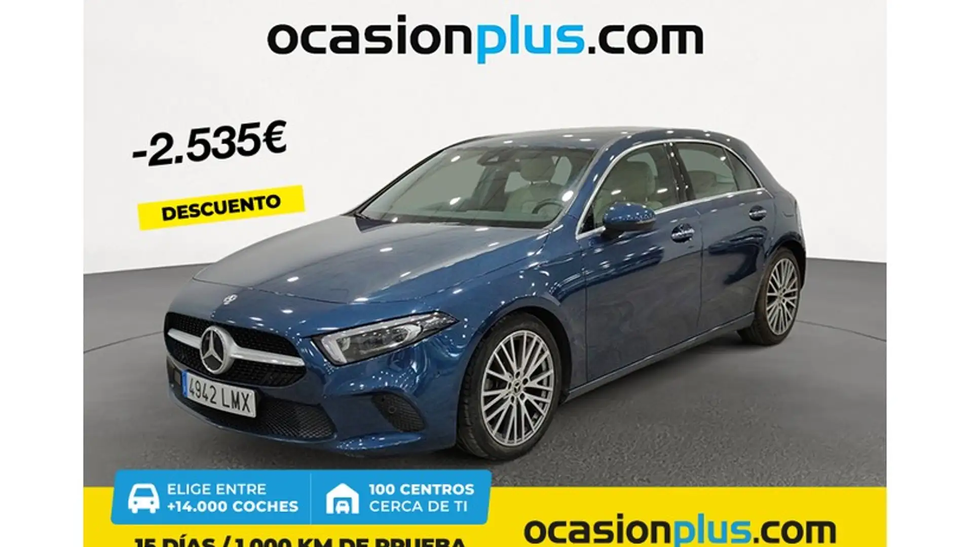 Mercedes-Benz A 180 180d 8G-DCT Bleu - 1