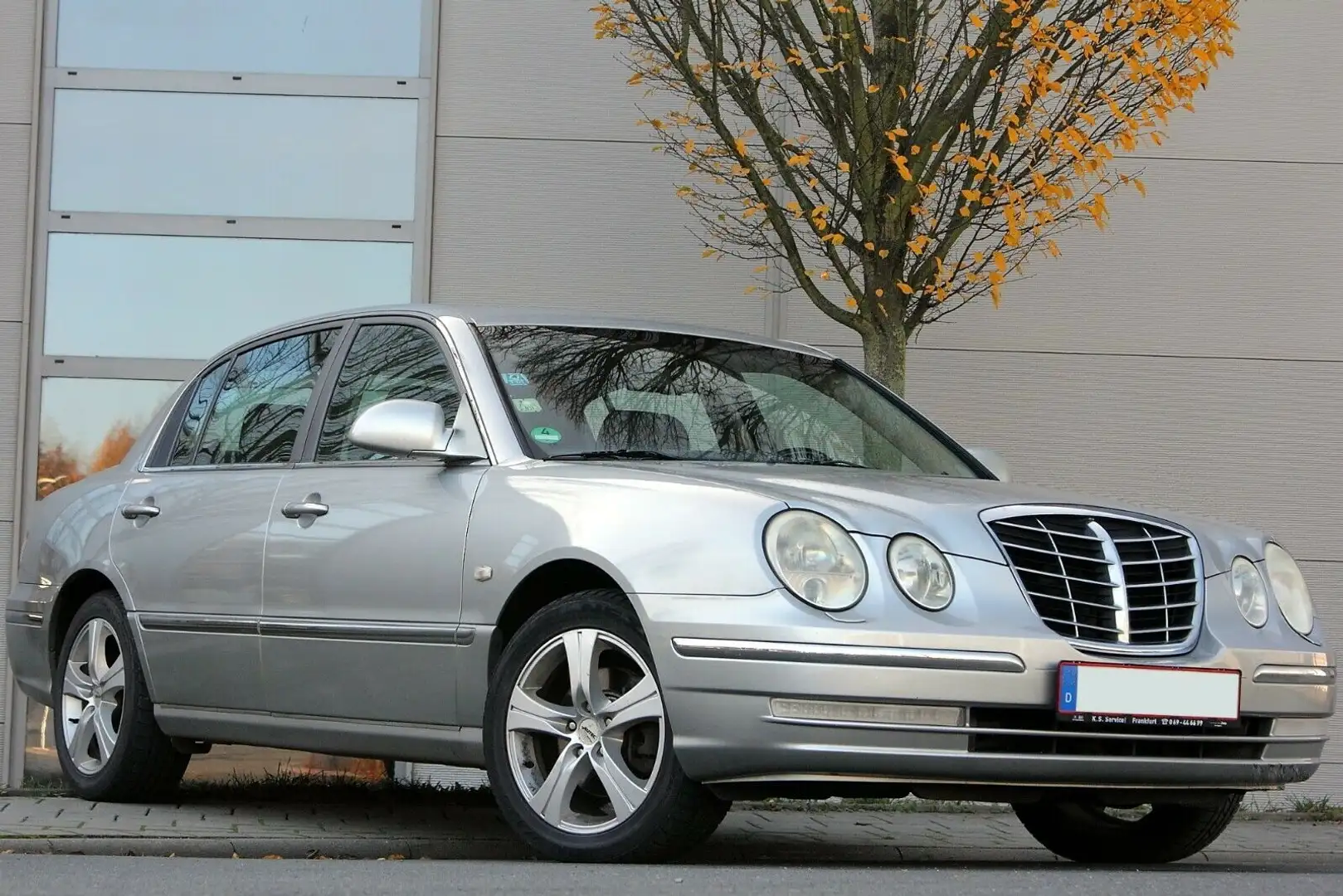 Kia Opirus Basis (LPG) Leder Xenon 4xShzg Klimaaut. Silber - 1
