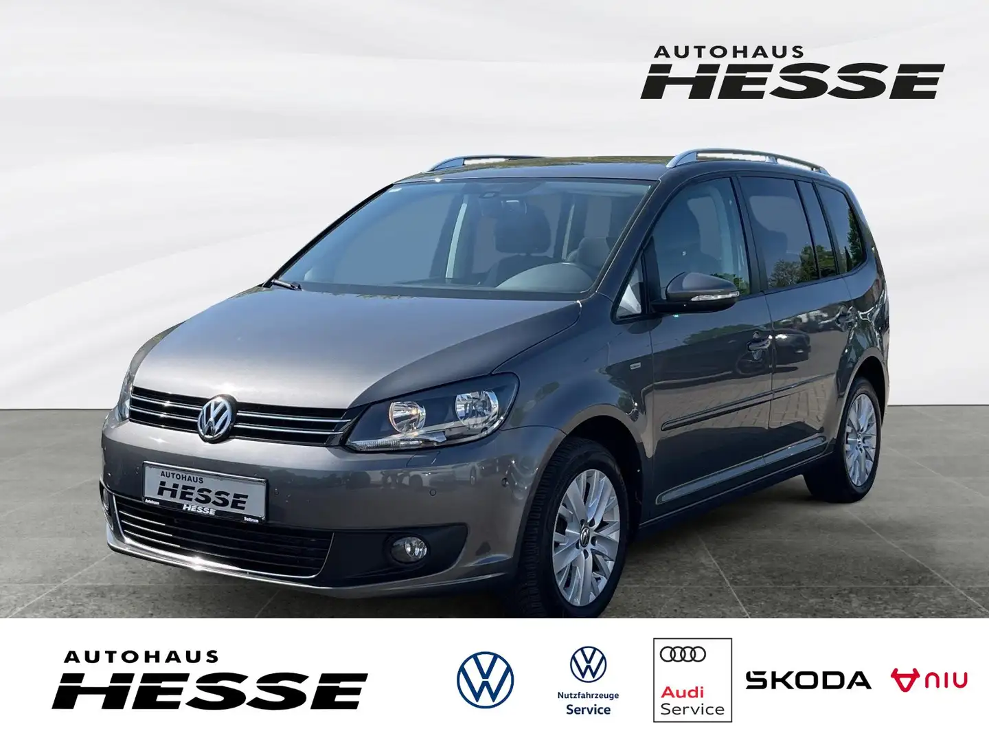 Volkswagen Touran 1.4 TSI Life, Climatronic, SHZG, MFL Grau - 1
