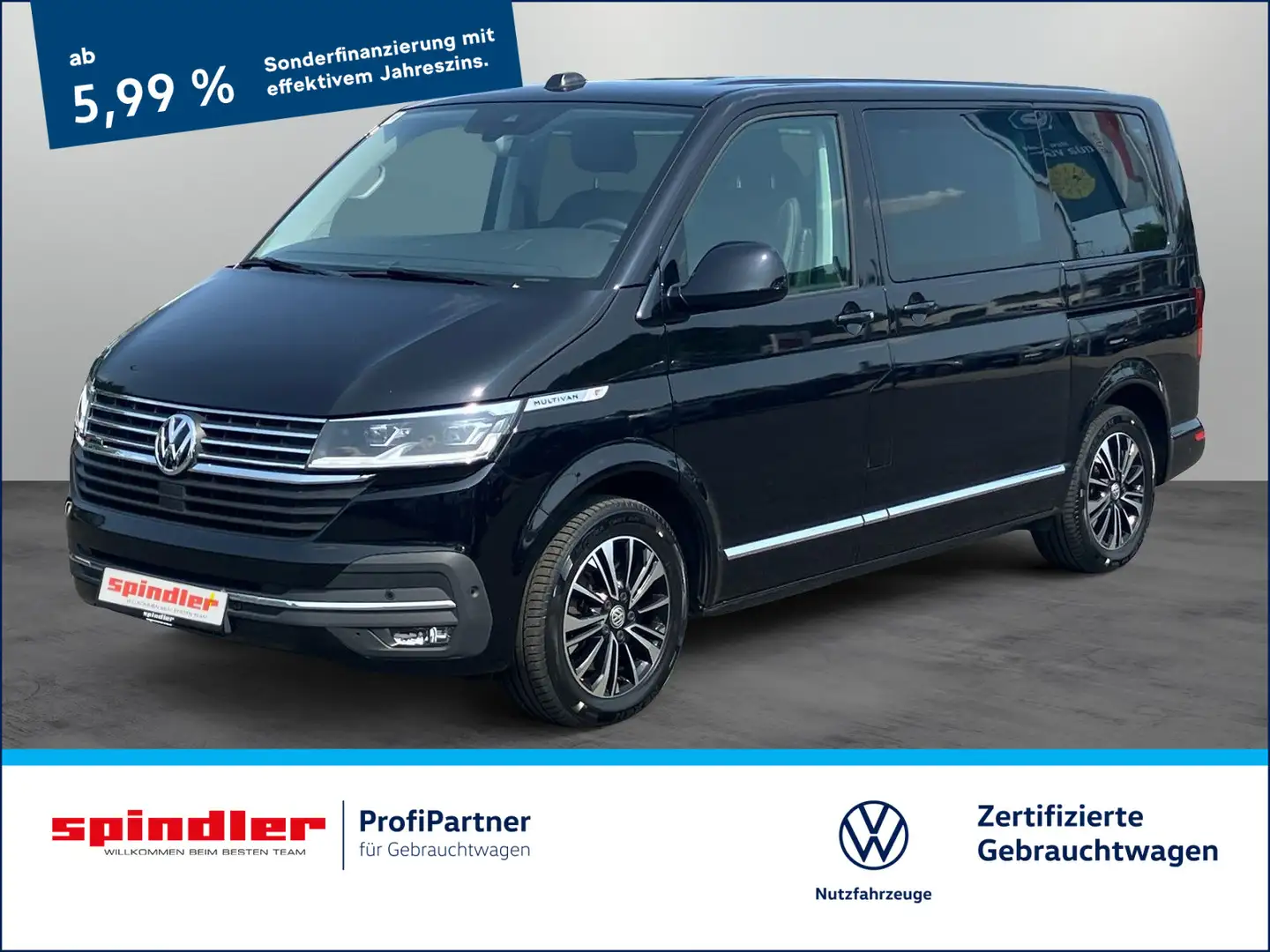 Volkswagen T6.1 Multivan Highline 4M DSG/ Navi, Standh, LED Schwarz - 1