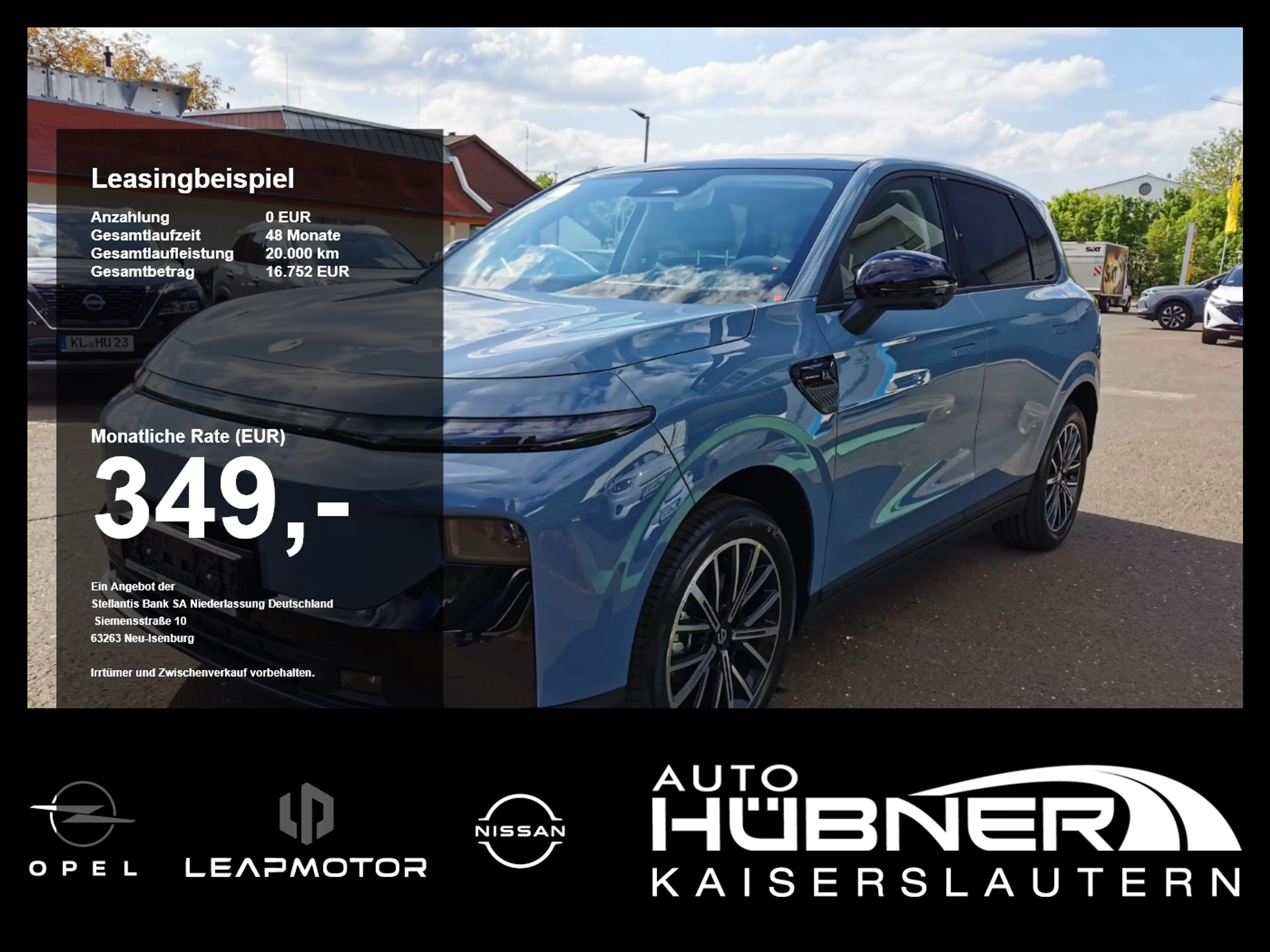 Leapmotor B10 Design Pro Max *BEISPIELBILDER*|Navi|360|SHZ