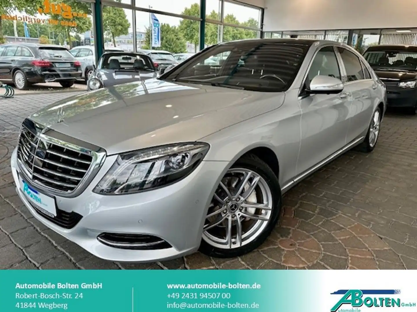 Mercedes-Benz S 350 BlueTec d Lang-Vollaustattung Silber - 1