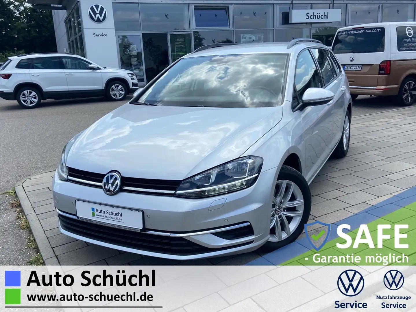 Volkswagen Golf Variant 1.6 TDI COMFORTLINE NAVI+SHZ+PDC+BL Silber - 1