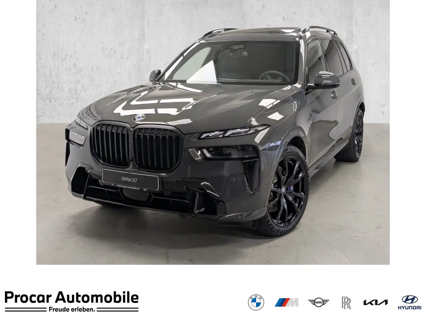BMW X7 xDrive40d M Sportpaket Pro / Exklusiv Paket / 22 Z Szary - 1