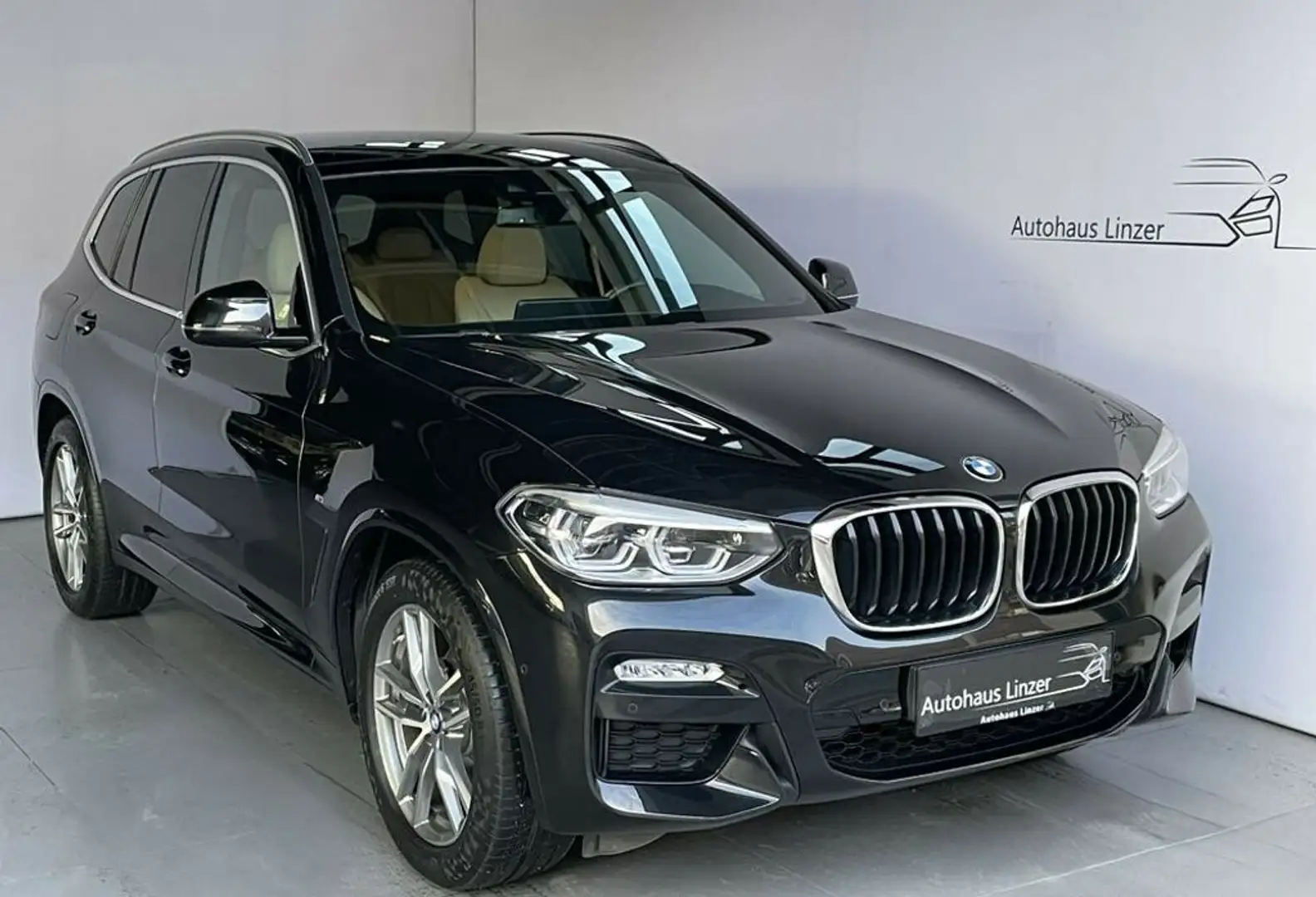 BMW X3 xDrive20d M *LED*HuD*StandH*AppleCarP*CAM*LEDER Schwarz - 1