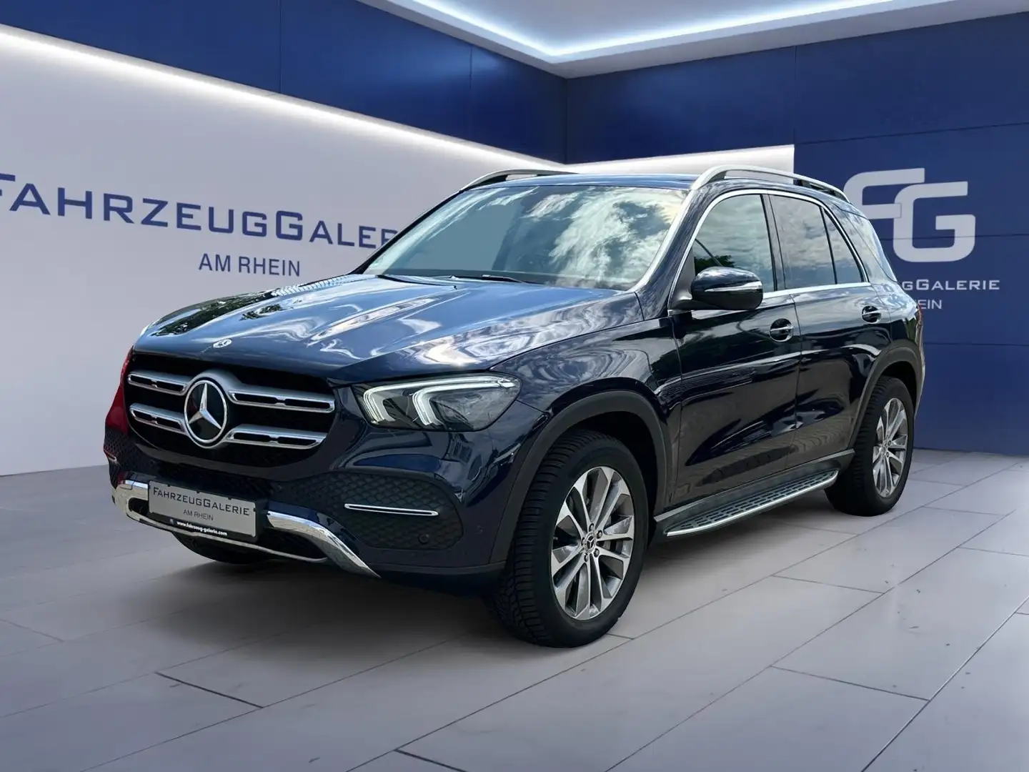 Mercedes-Benz GLE 300 d 4Matic Edelholz Trittbretter Metallic Bleu - 1