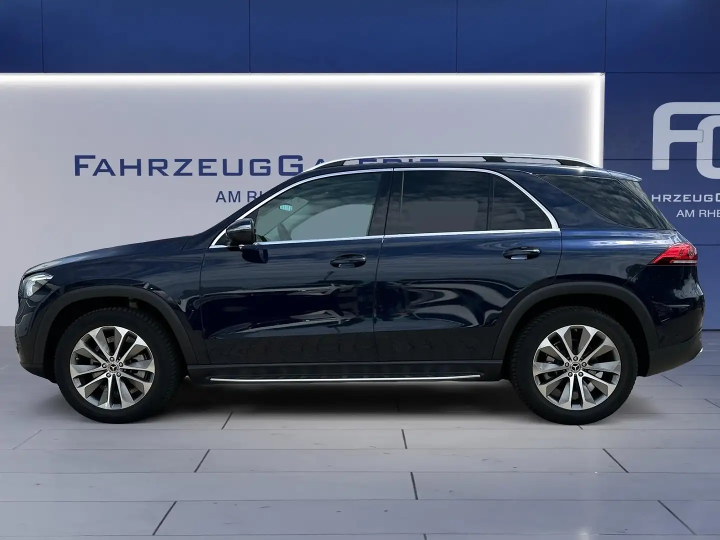 Mercedes-Benz GLE 300 d 4Matic Edelholz Trittbretter Metallic Bleu - 2