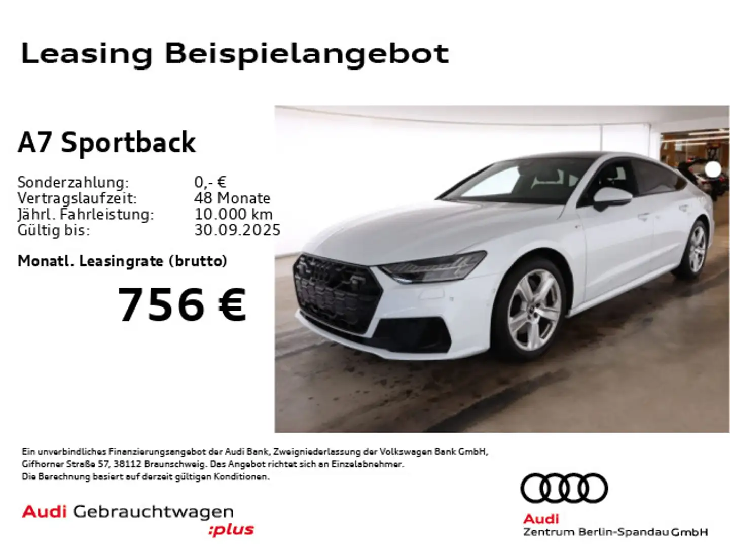 Audi A7 50 TDI qu. S line tiptronic *PANO* Weiß - 1