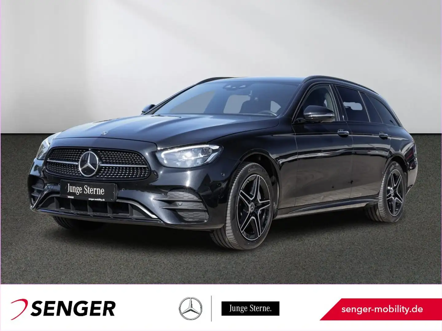 Mercedes-Benz E 300 de 4M T AMG Distronic 360°-Kamera LED AHK Noir - 1