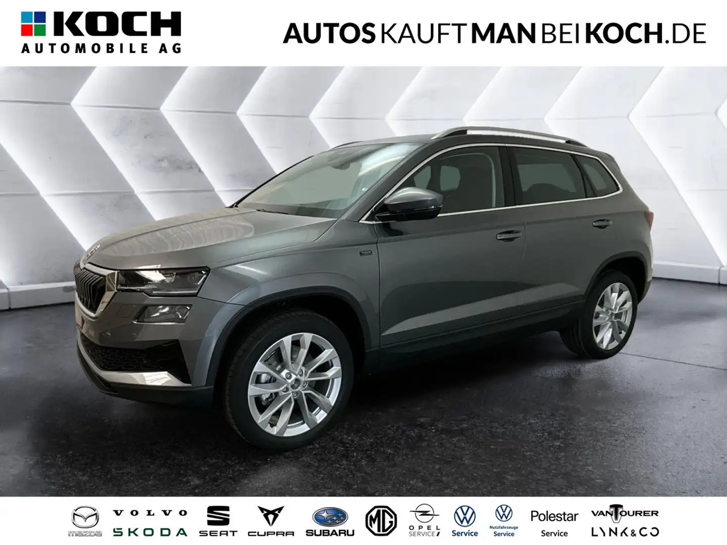 Skoda Karoq 1.5 TSI DSG TOUR AHZV ACC Totwinkel LED Grau - 1