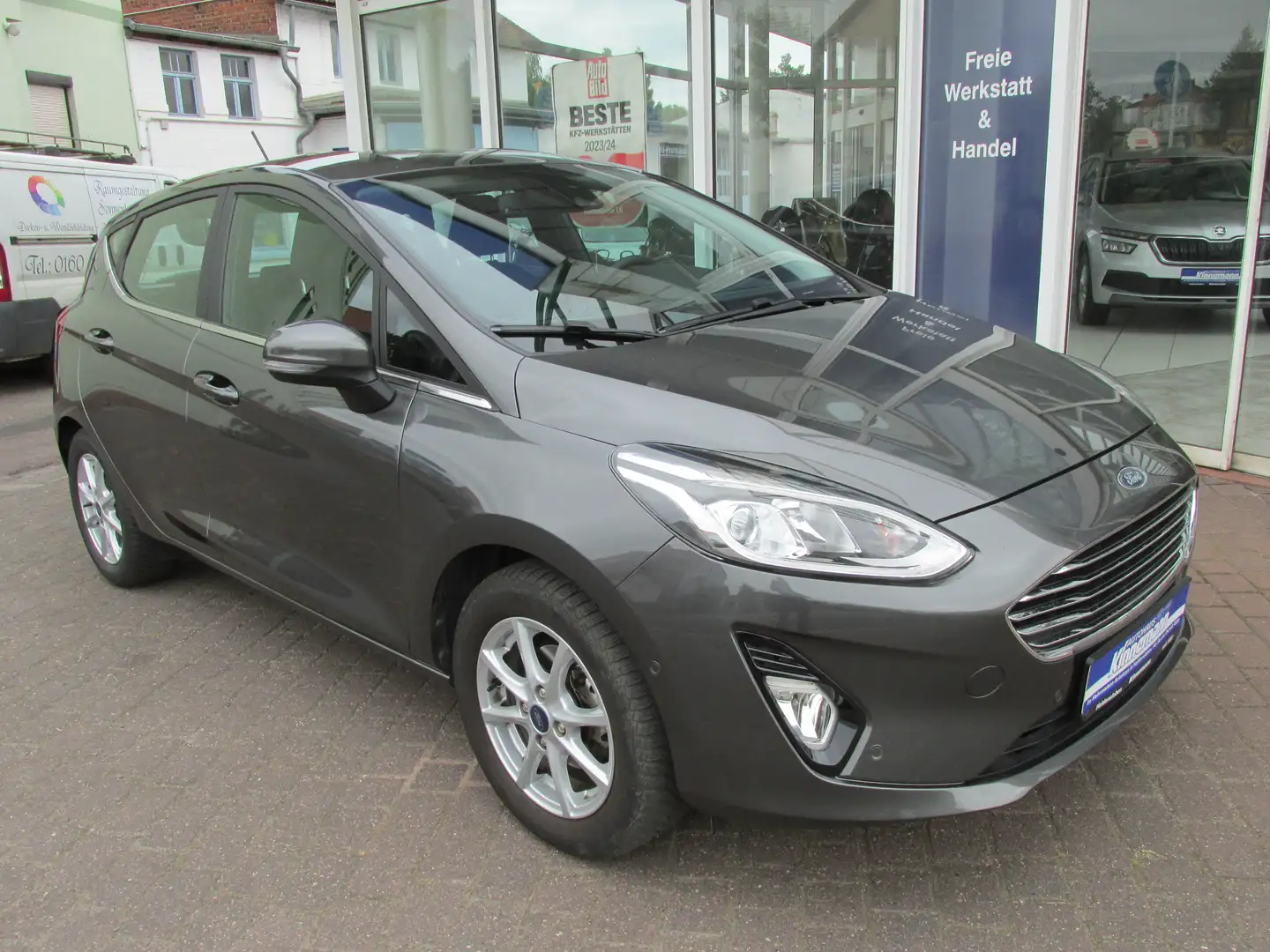 Ford Fiesta 1.0 TITANIUM X * NAVI*PDC*SHZG*LED*DAB*... Gris - 1
