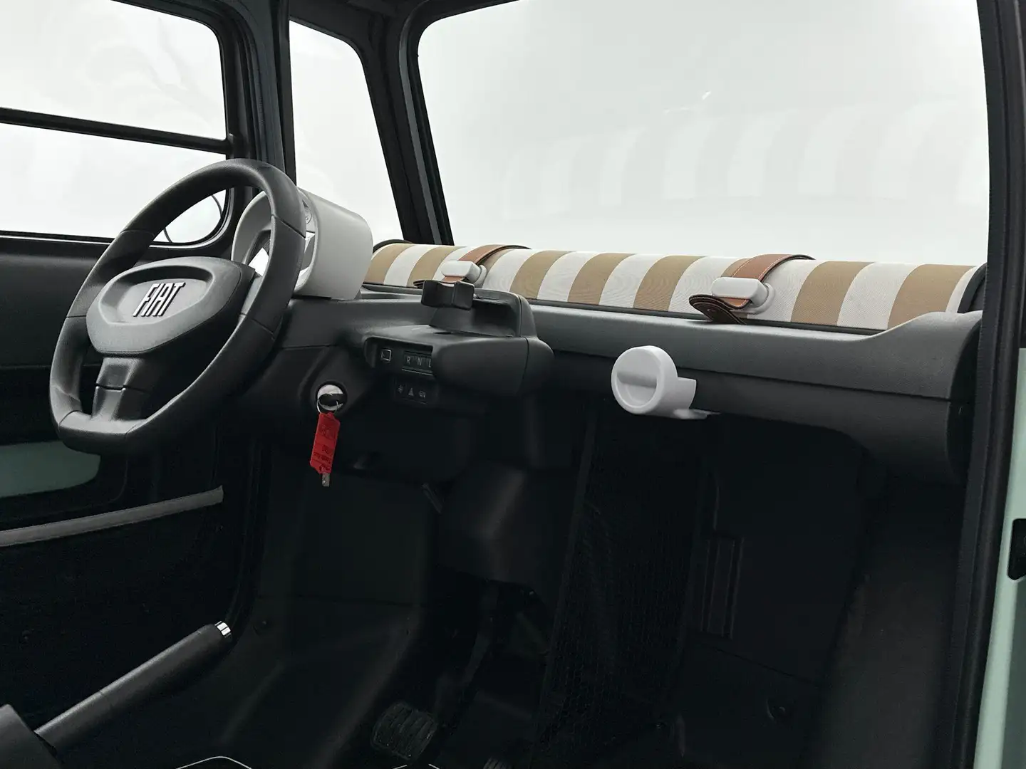 Fiat Topolino | Led Verlichting | Panorama dak | Smartphone houd Groen - 2
