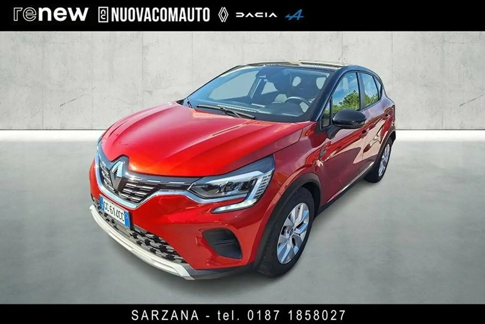 Renault Captur 1.0 tce Zen Gpl 100cv Красный - 1