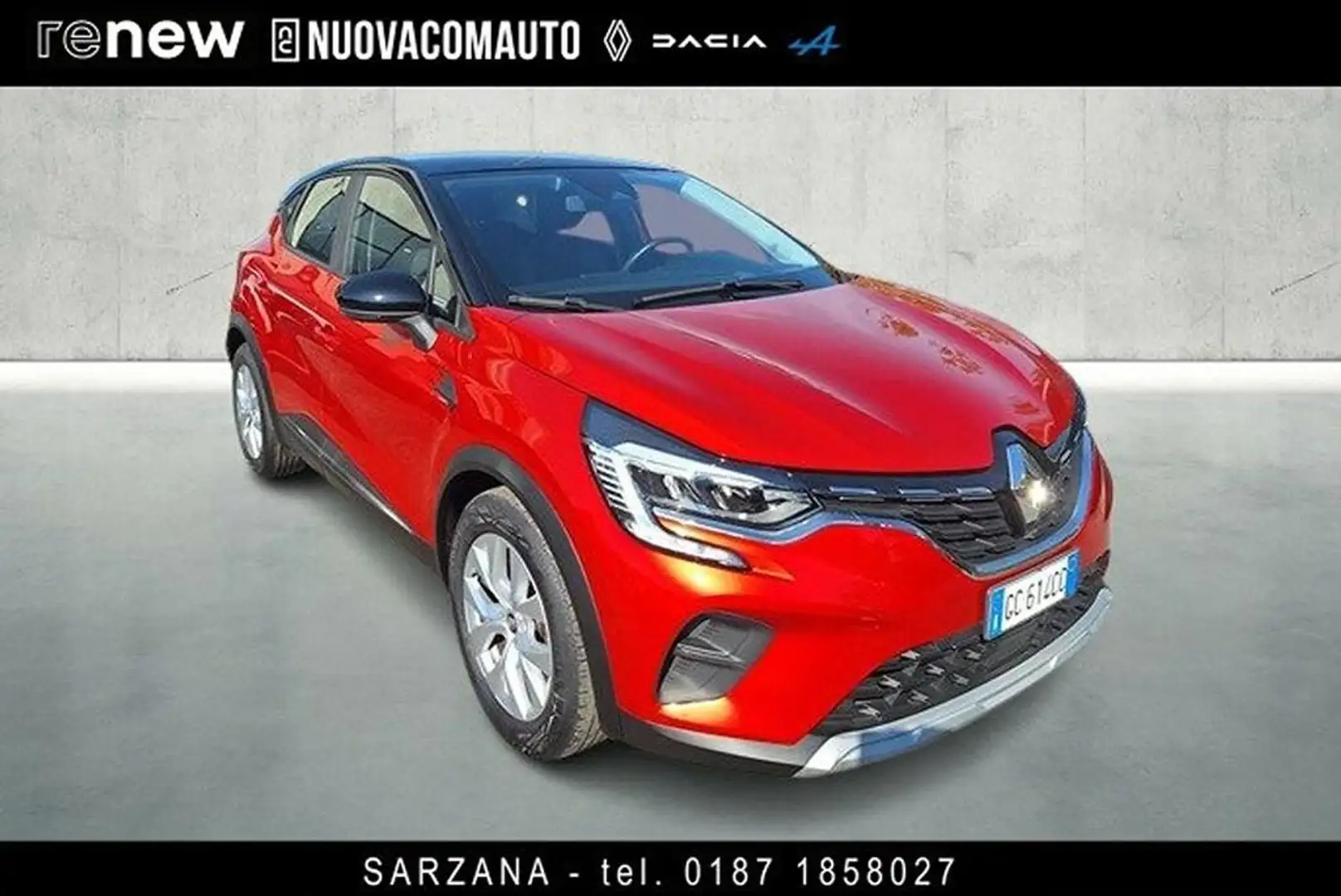 Renault Captur 1.0 tce Zen Gpl 100cv Красный - 2