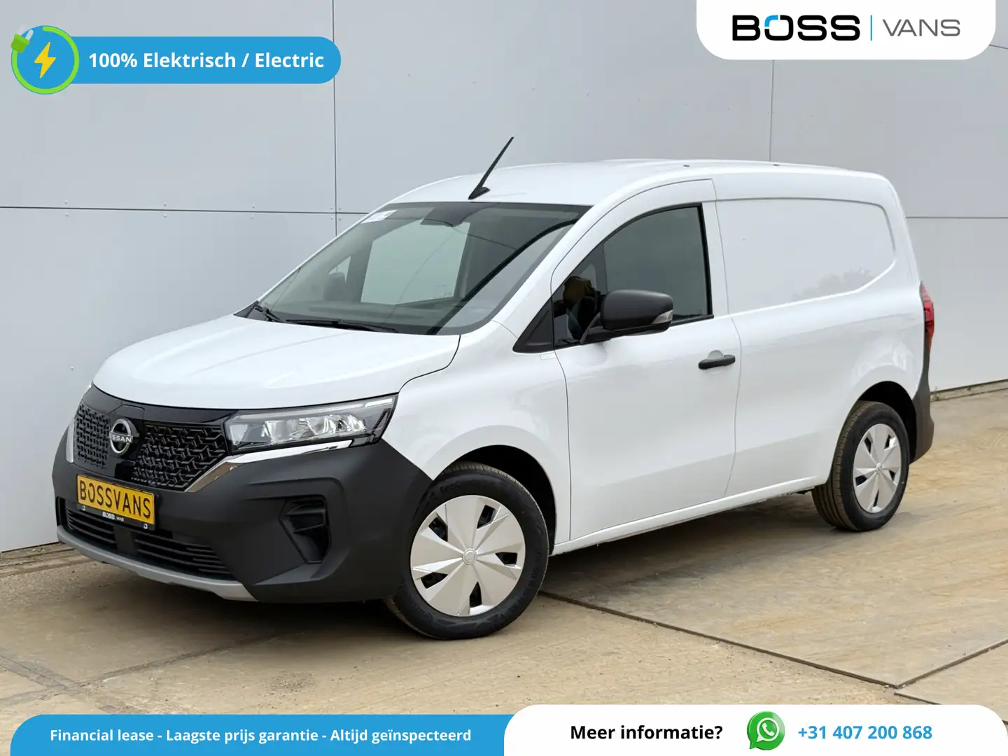 Nissan Townstar EV 45kWh L1 260KM WLTP LED Climate Control Cruise Con Weiß - 1