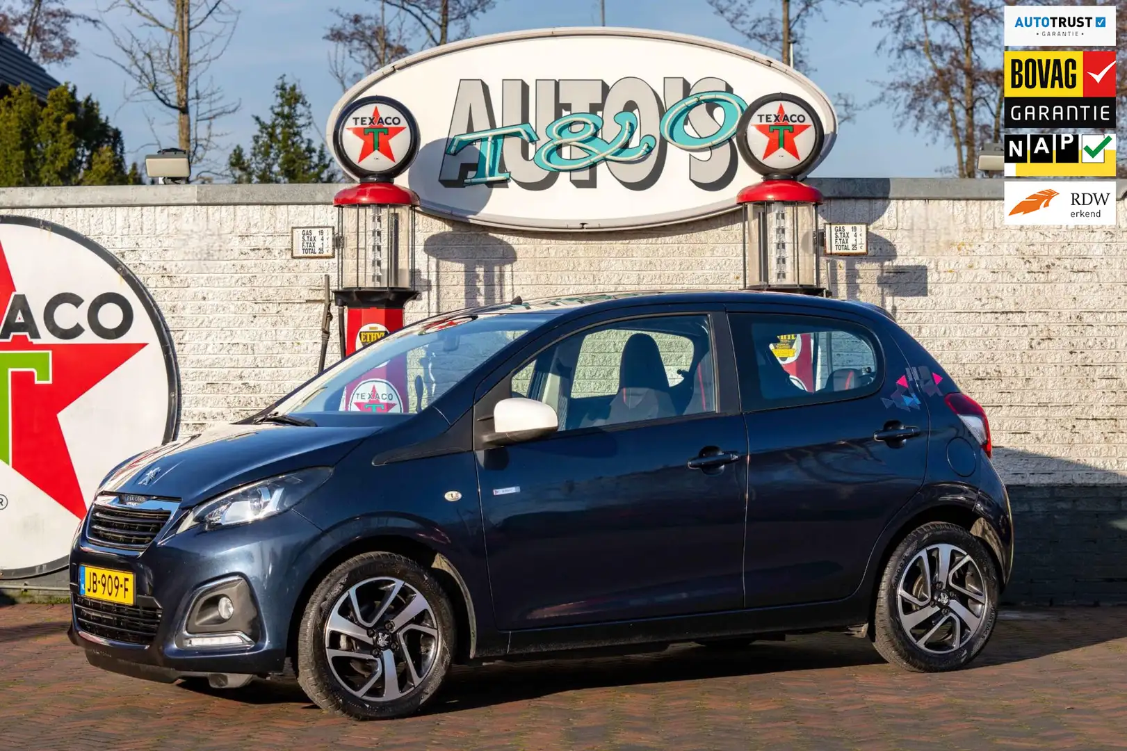 Peugeot 108 1.0 e-VTi Envy 34.400 km + NAP NL-auto Blauw - 1