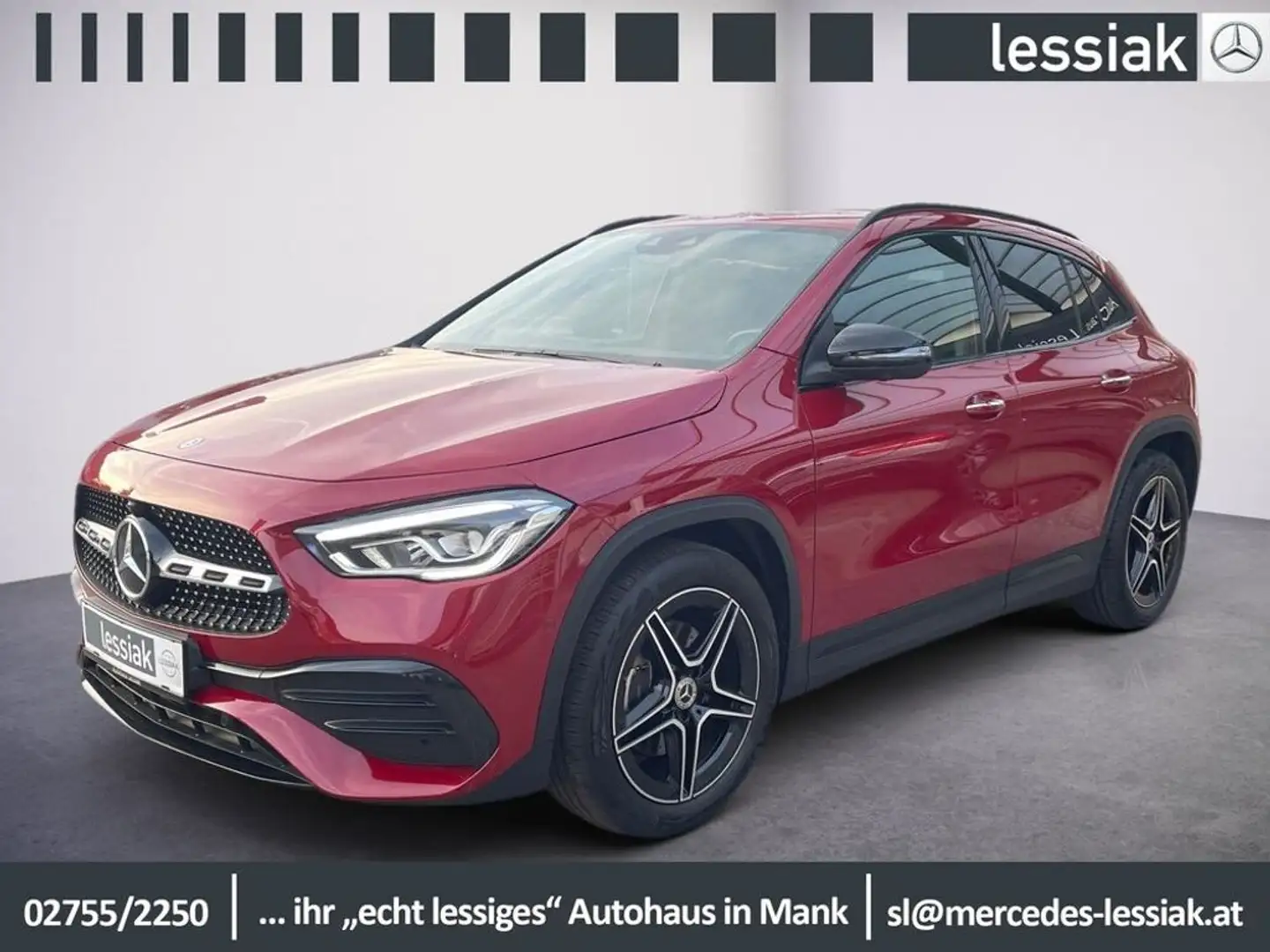 Mercedes-Benz GLA 200 d 4M | AMG | 360° | Keyless | Totwinkel Rot - 1