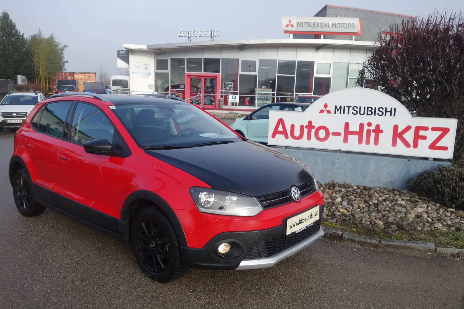 Volkswagen Polo Cross 1,2 TSI ***4 Zylinder/8fach ALU/ACC*** Rouge - 1