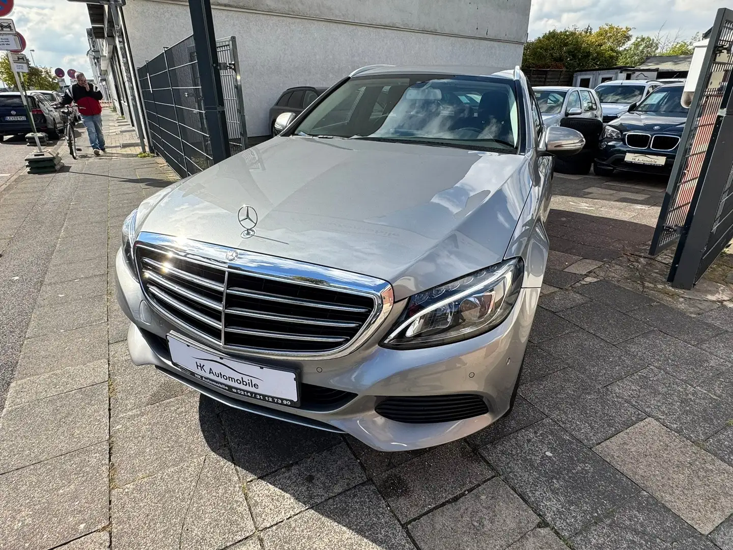 Mercedes-Benz C 220 C 220 d T BlueTec Avantgarde 2.Hand,Schwenkbar Ahk Silber - 1