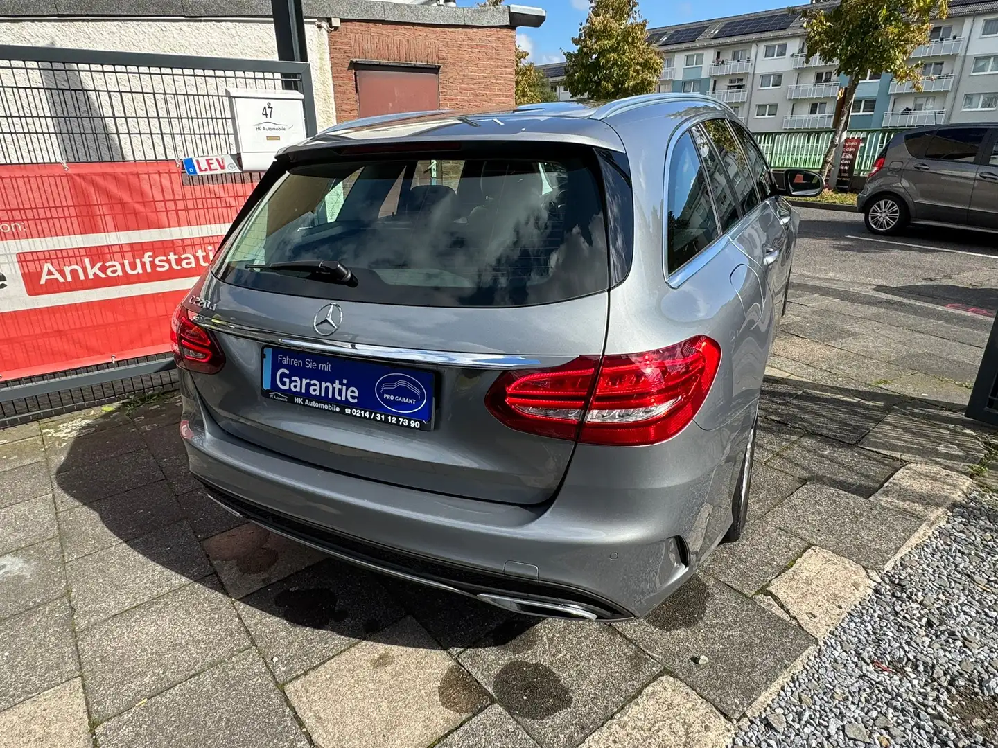 Mercedes-Benz C 220 C 220 d T BlueTec Avantgarde 2.Hand,Schwenkbar Ahk Silber - 2