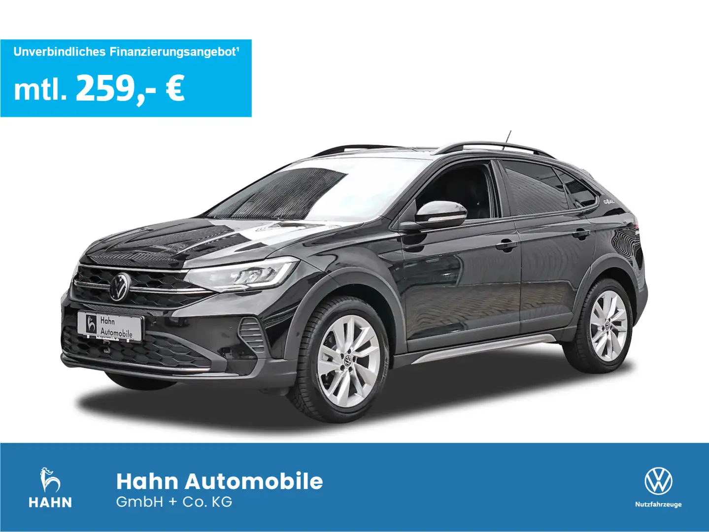 Volkswagen Taigo GOAL 1,0 l TSI OPF 85 kW Ganzjahresreifen Schwarz - 1