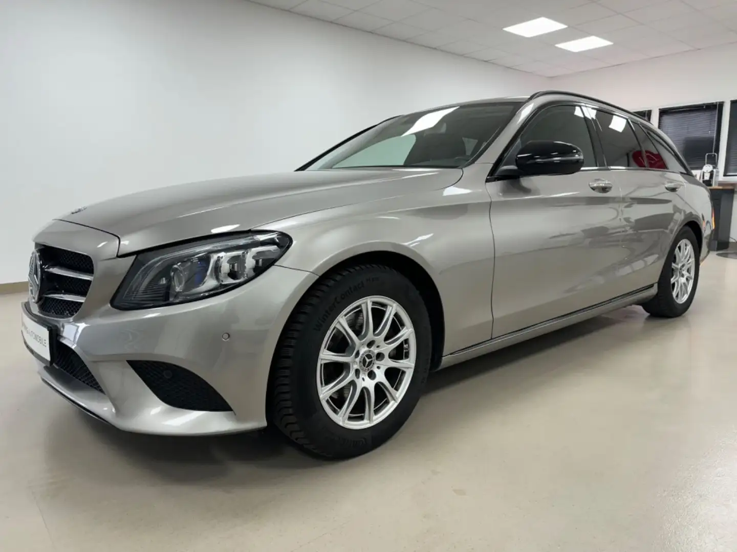 Mercedes-Benz C 220 T d*PDC*RFK*ASST*NAVI*TEMP*8F*LMF*APPLE*SH Zilver - 1