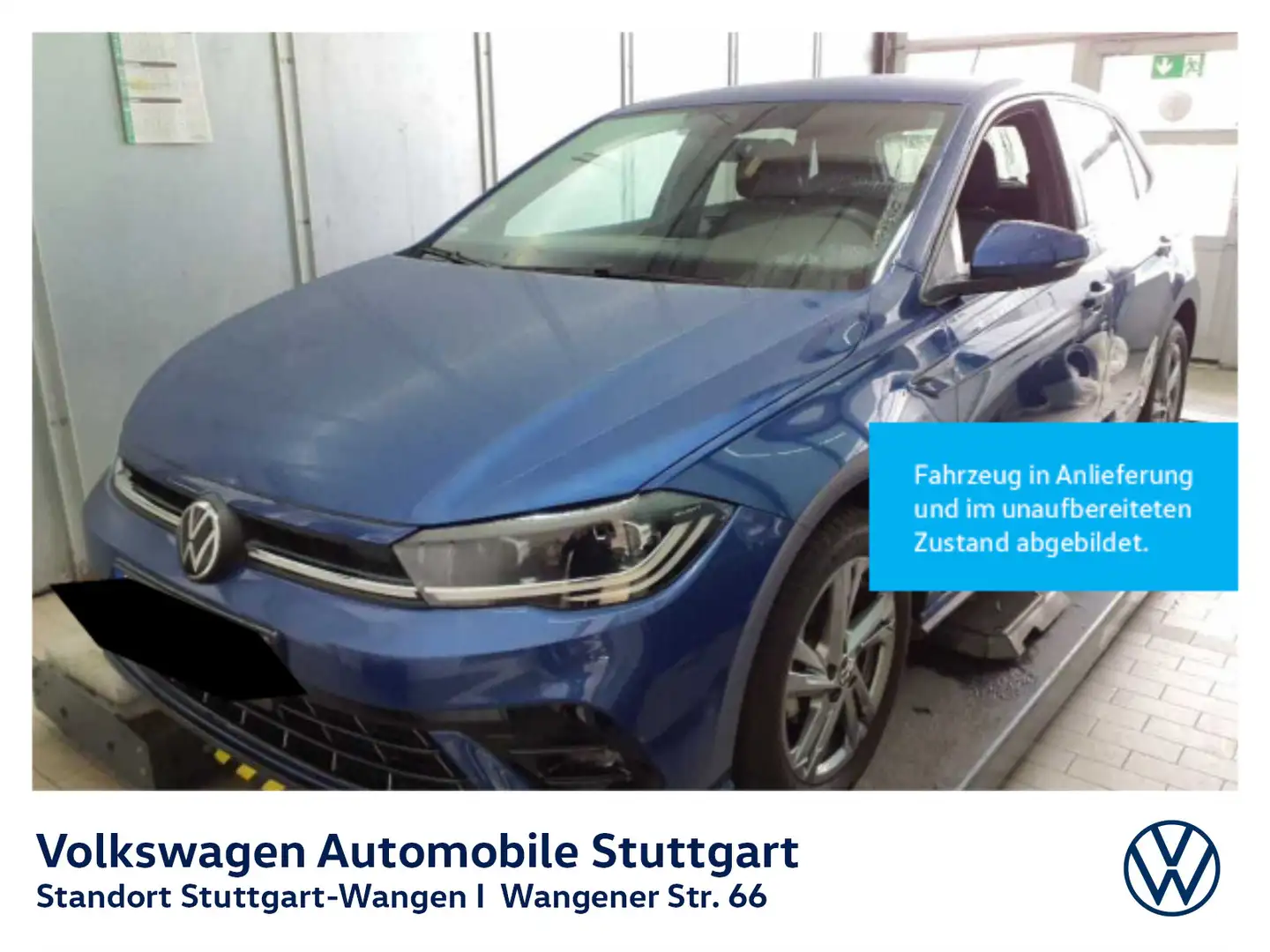 Volkswagen Polo R-Line 1.0 TSI DSG Navi LED ACC SHZ Blau - 1