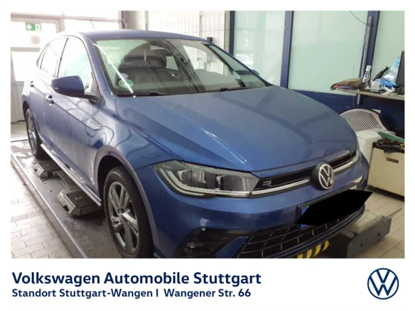 Volkswagen Polo R-Line 1.0 TSI DSG Navi LED ACC SHZ Blau - 2