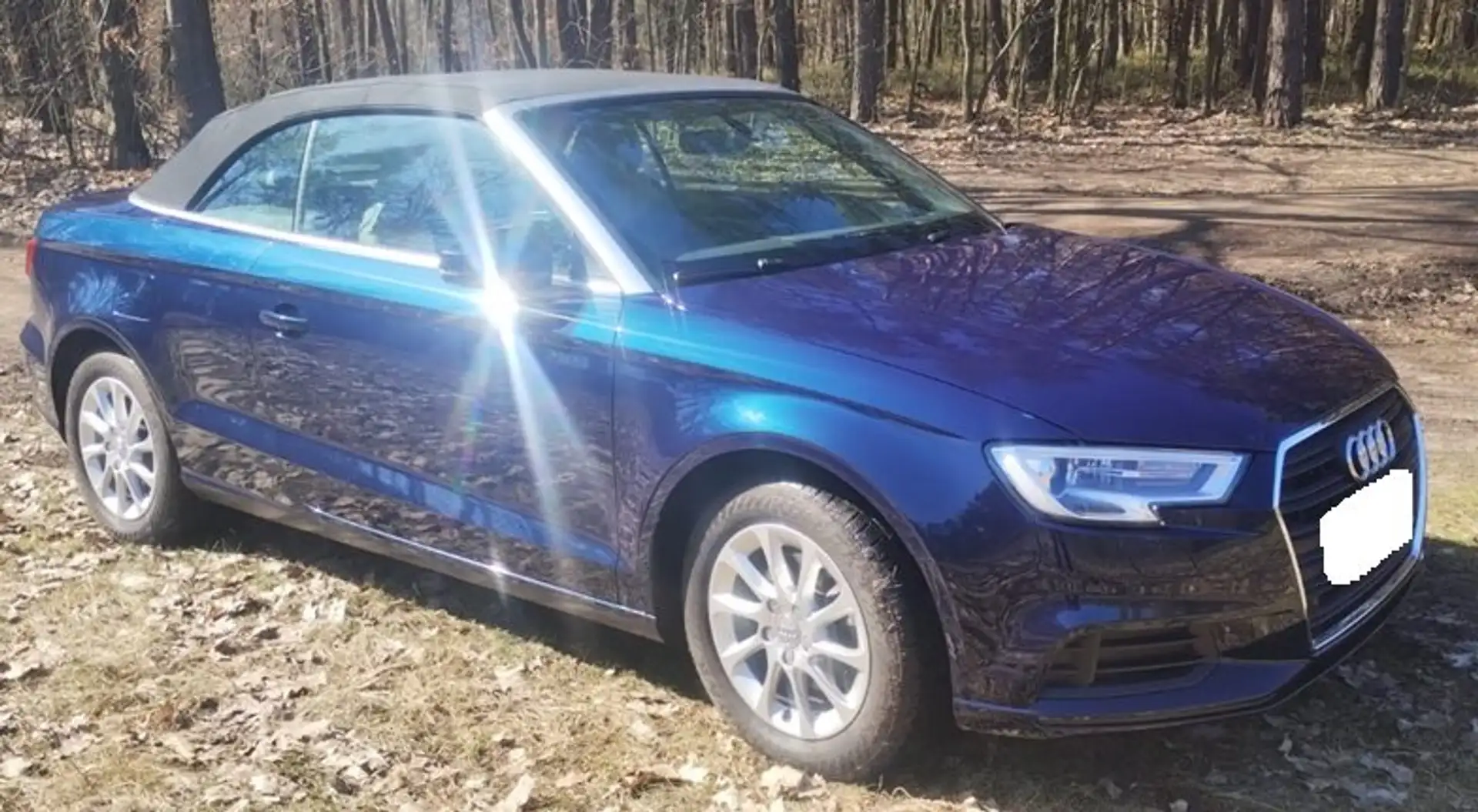 Audi A3 A3 35 TFSI Cabrio*Xenon-LED*Volleder*Navi*PDC+ Blau - 1