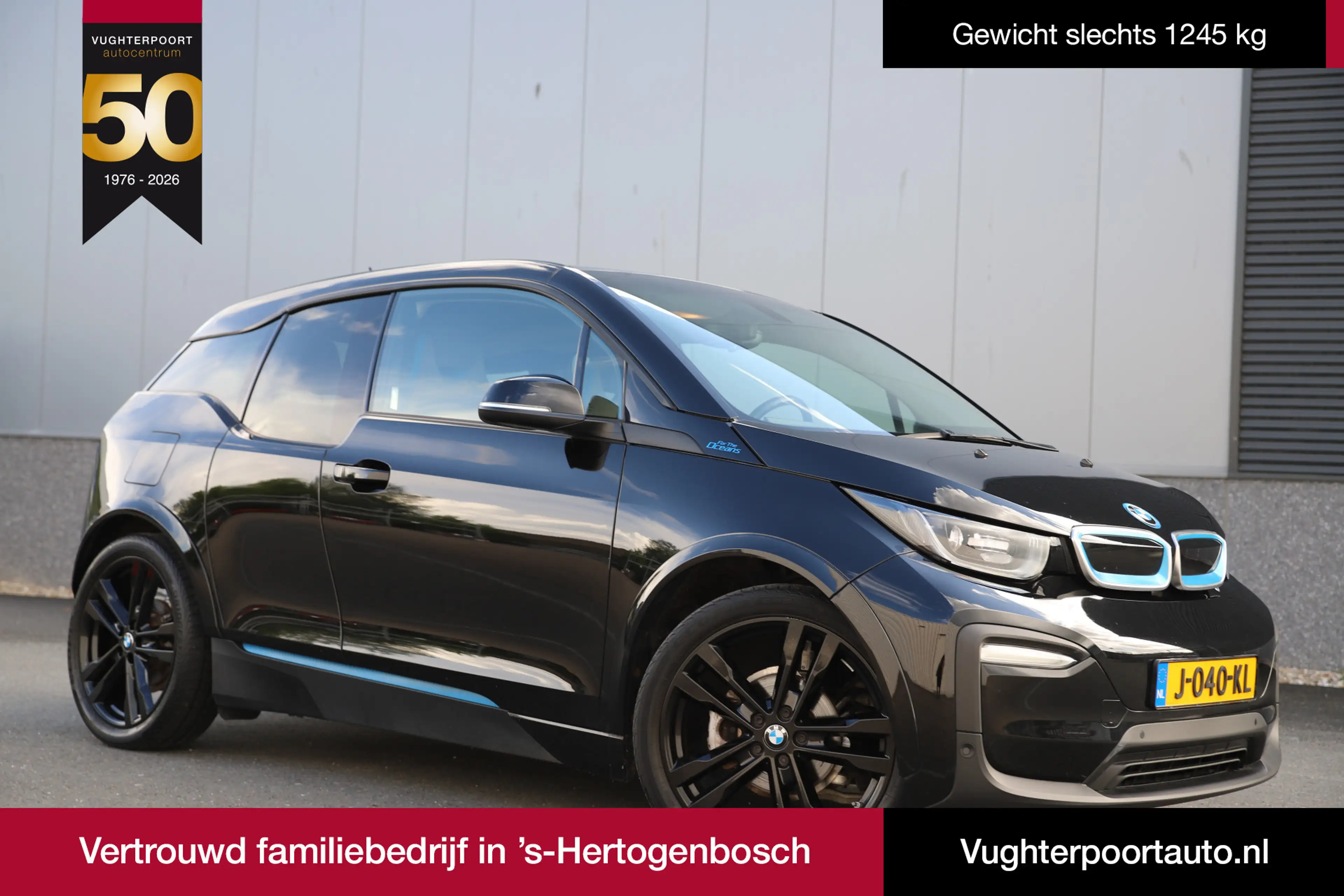BMW i3 *For the Oceans* 120Ah 42 kWh //W-pomp/SOH 96%/Cam