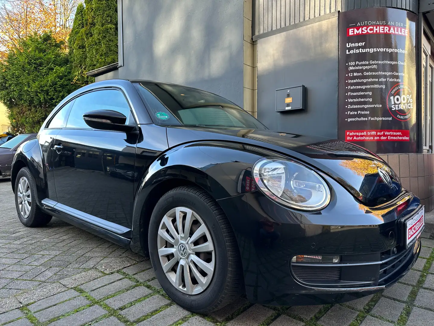 Volkswagen Beetle 1.2 TSi SITZHEIZ/EINPARKHILFE/SCHECKHEFT Schwarz - 1