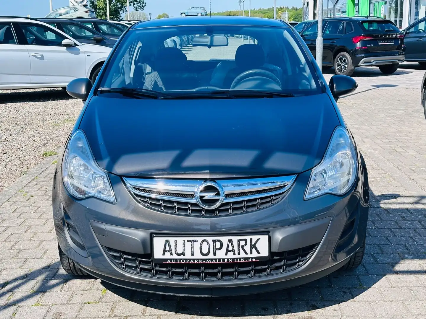 Opel Corsa D Active *HU/AU NEU*KLIMA*ZV*BC* Grau - 2