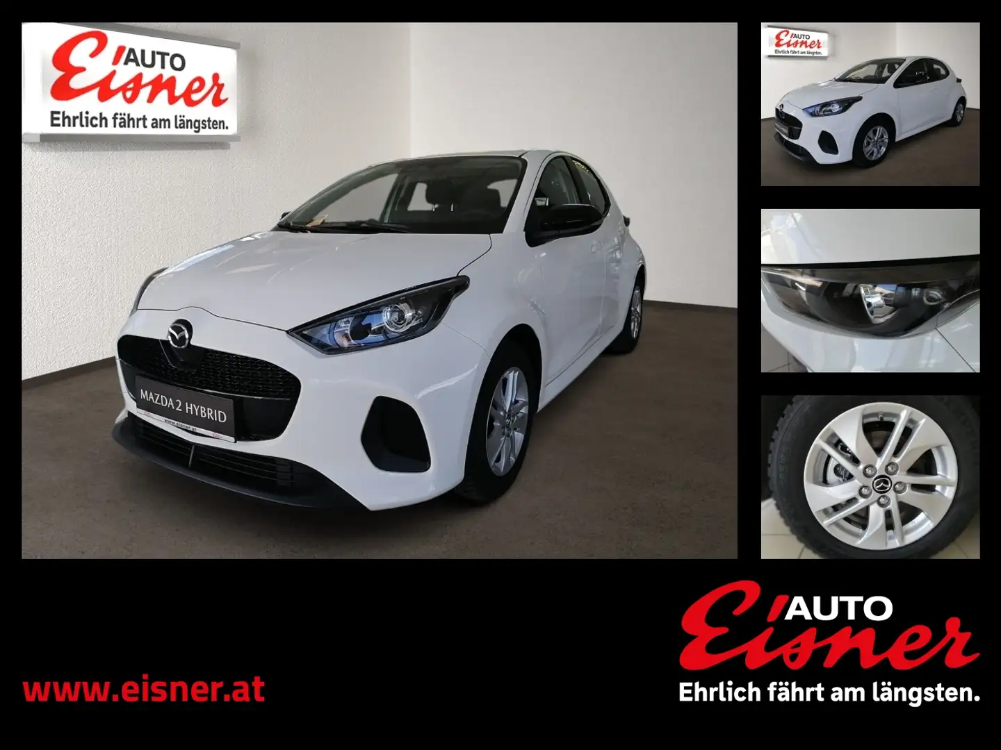 Mazda 2 HYBRID PRIME LINE Weiß - 1